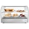 Koolmore 22" Commercial 2 Shelf Countertop Food Warmer Display Case - 1.5. cu ft., Silver, Model: HDC-1.5C - alternate 1